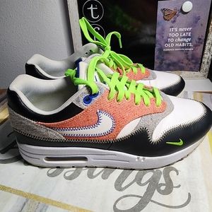 Nike Air Max 1 Recycled White CT1643-100 Men's Size 7.5